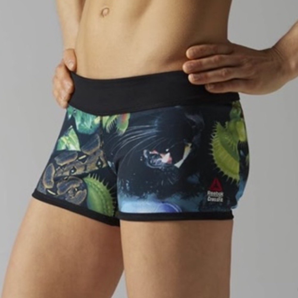 Reebok Crossfit Reversible Short - jungle pattern